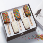 Caja x 5 paletas con toppings Fiesta