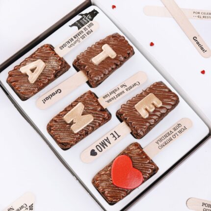 Caja x 5 paletas Te Amo