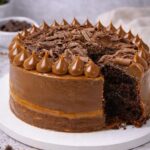 Torta Clásica Brownie con Arequipe